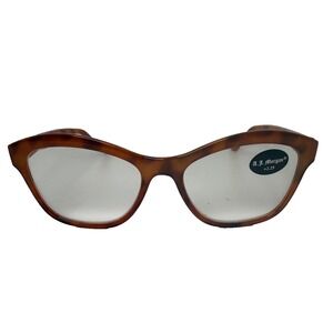 A.J. Morgan Reading Glasses‎ +2.25 Tortoise Brown Cat Eye Frame Stylish Readers